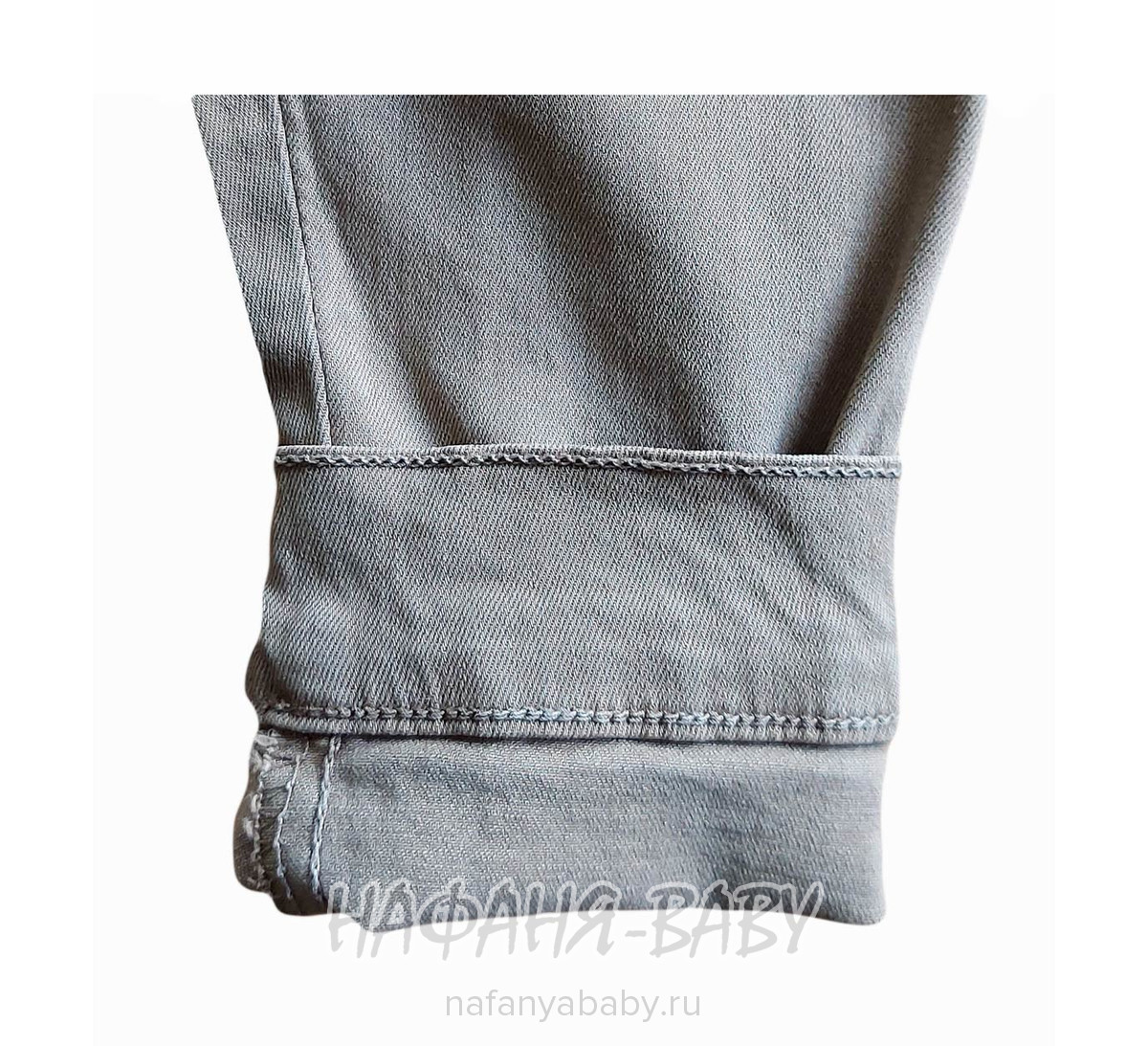 Джинсовая утепленная куртка TATI Jeans арт: 3905, 5-9 лет, 10-15 лет, цвет коричневый, оптом Турция