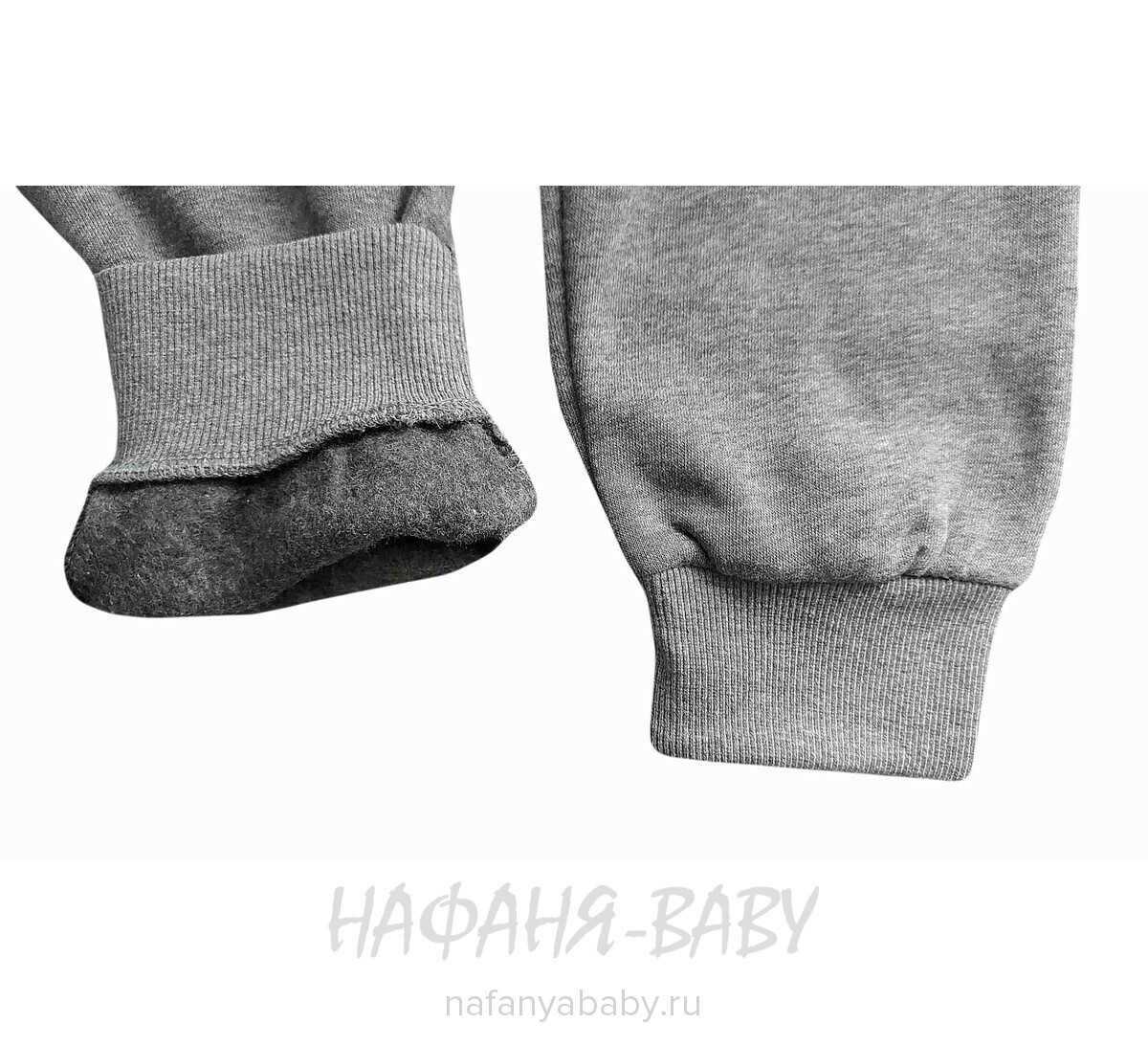 Подростковые утепленные брюки ILDES арт: 4082, 10-15 лет, цвет серый, оптом Турция