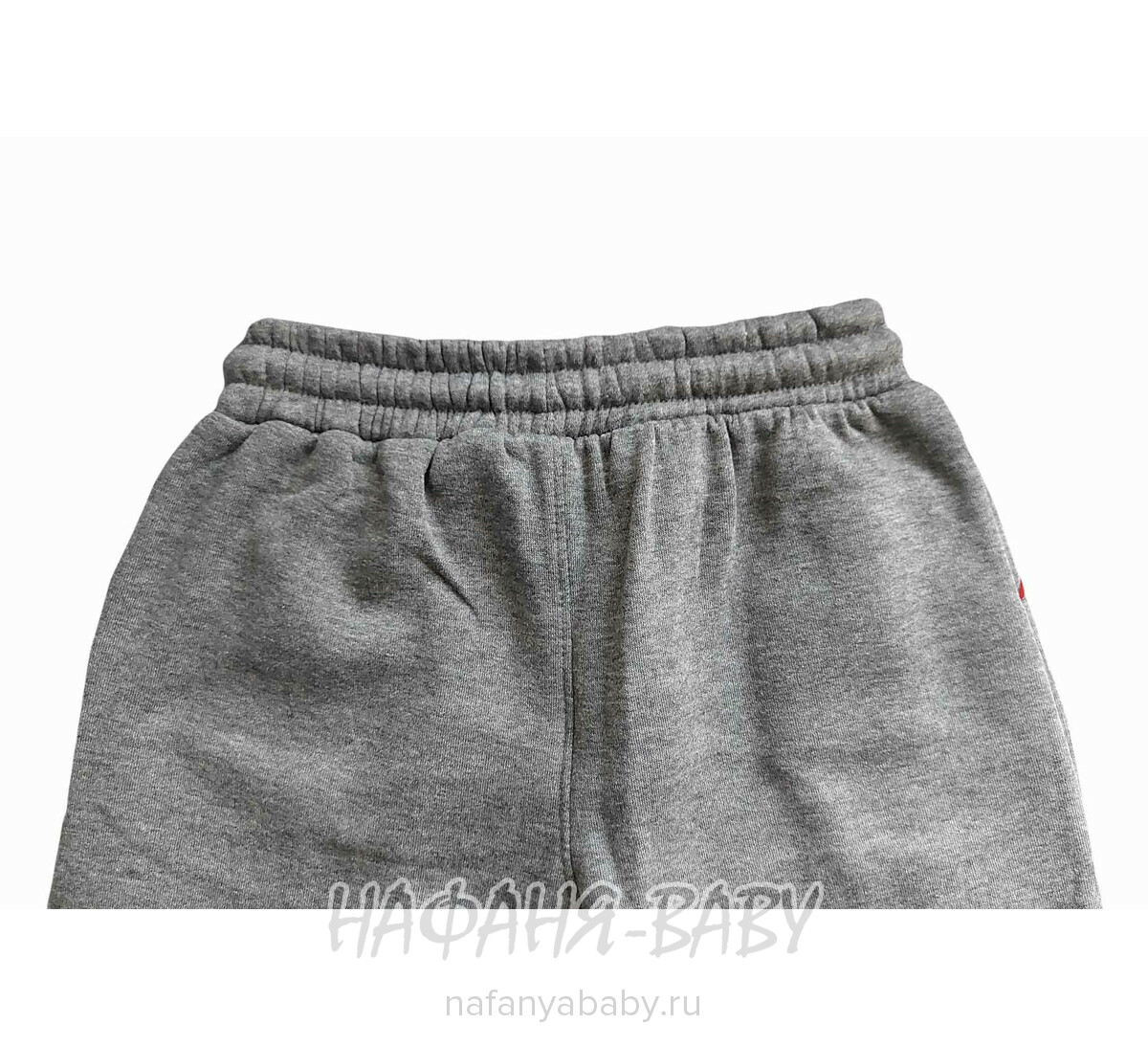 Утепленные брюки для мальчика ILDES арт: 4082, 10-15 лет, цвет серый, оптом Турция