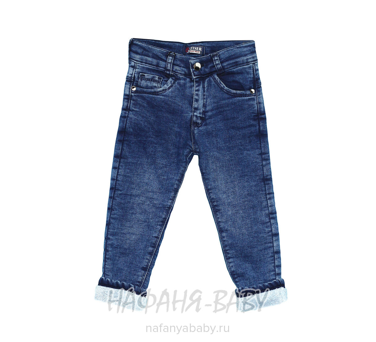 Детские утепленные джинсы ZEISER арт: 41060, 1-4 года, оптом Турция