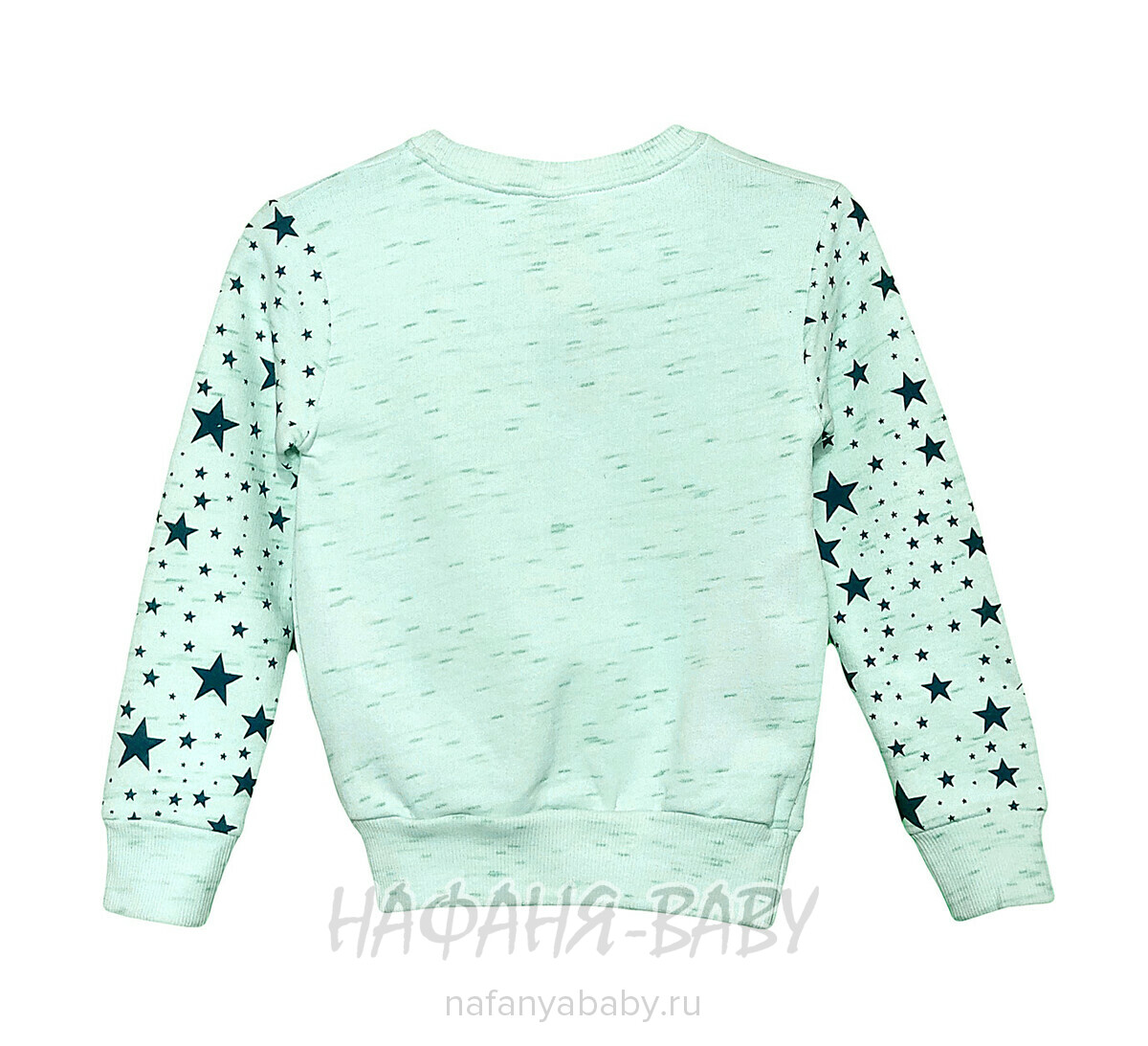 Свитшот для девочки NARMINI Турция арт. 4451 2-3 года, цвет св.зеленый меланж