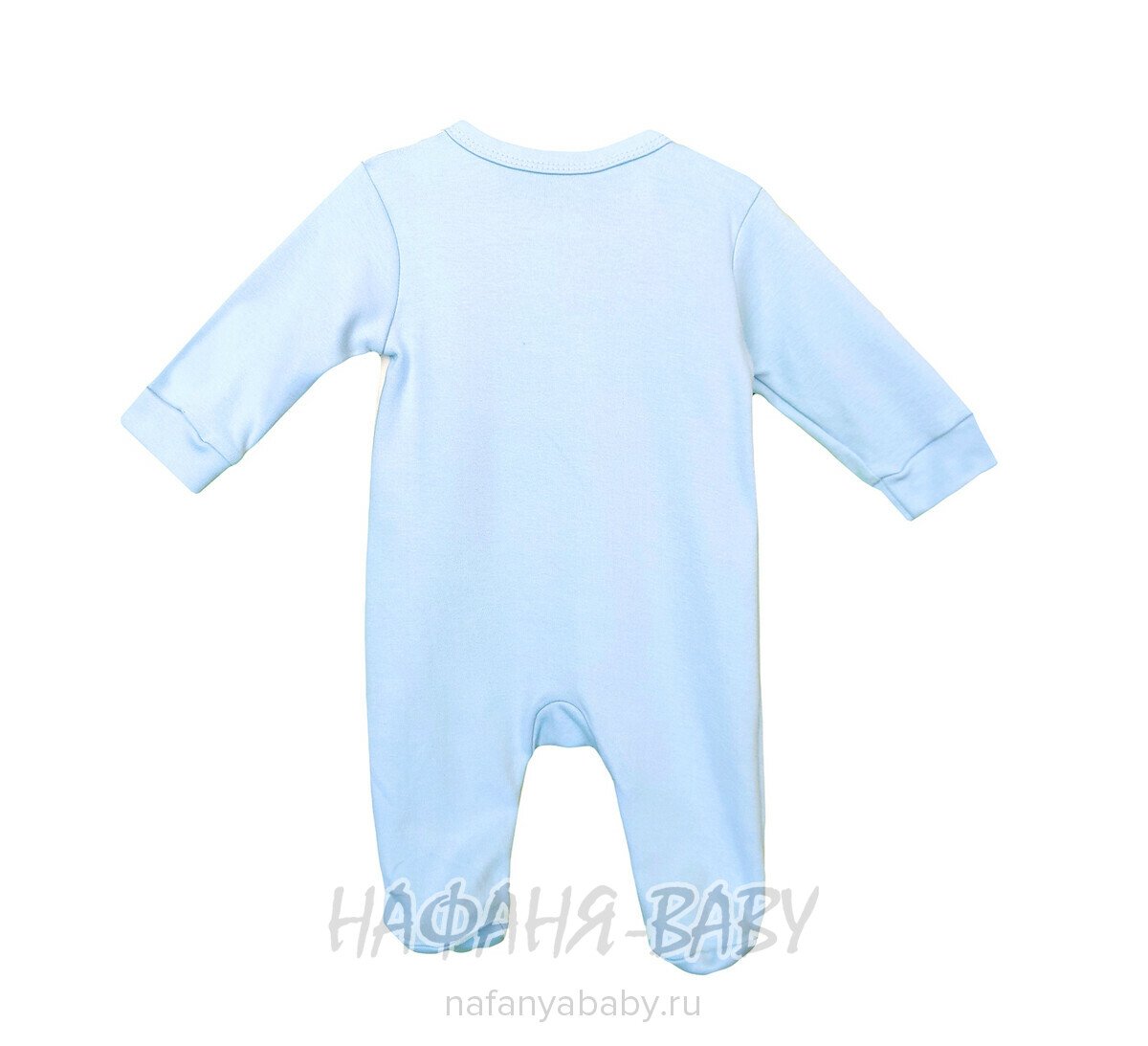 Комбинезон для новорожденных BEBIO арт. 5003, 0-12 мес, цвет голубой, оптом Турция