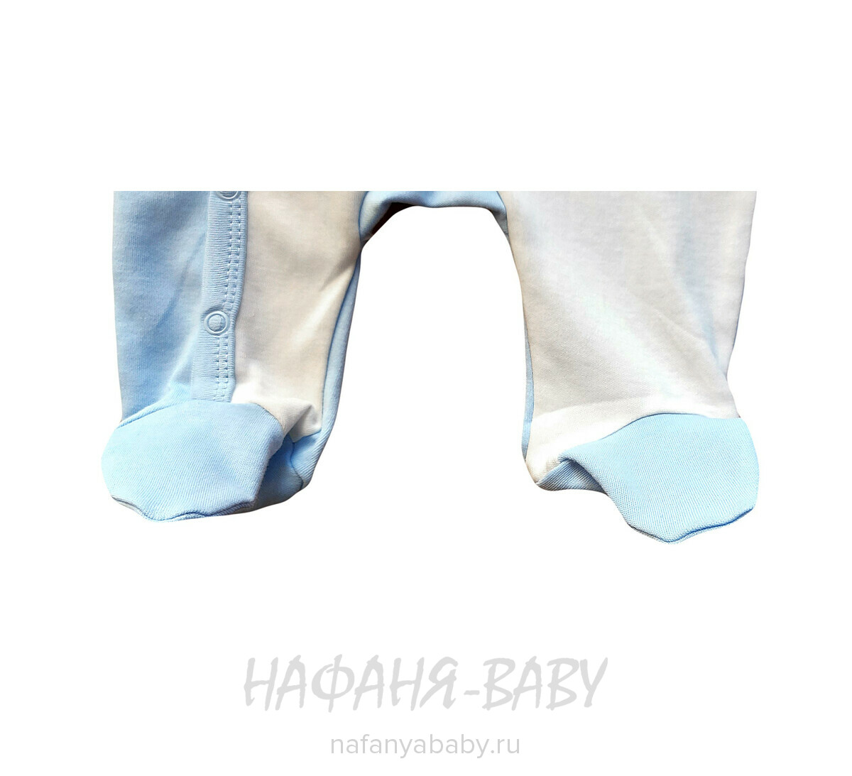 Комбинезон для новорожденных BEBIO арт. 5003, 0-12 мес, цвет голубой, оптом Турция