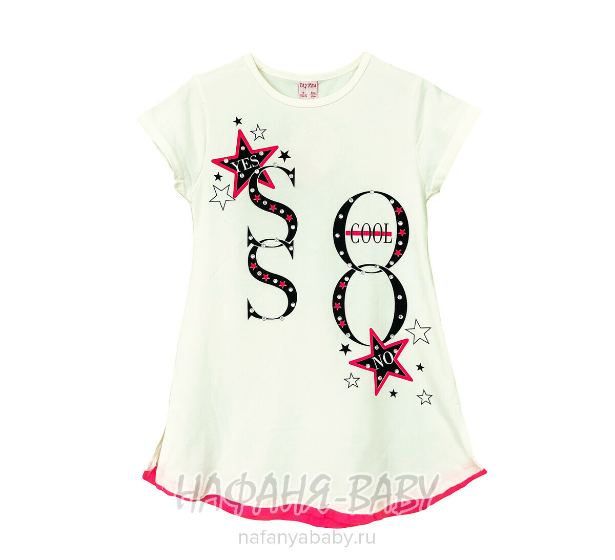 Подростковое платье-туника LILY Kids, купить в интернет магазине Нафаня. арт: 5021.