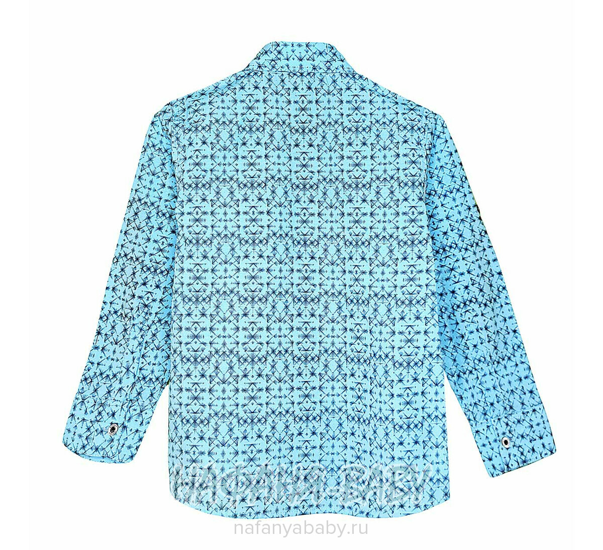 Детская рубашка WAXMEN арт: 5123, 5-9 лет, цвет голубой, оптом Турция