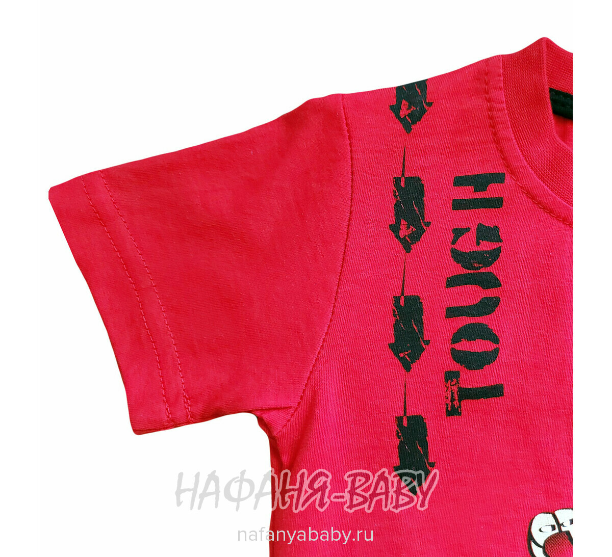 Детский костюм (футболка+шорты) MIXIMA арт: 5150, 1-4 года, 5-9 лет, цвет красный, оптом Турция