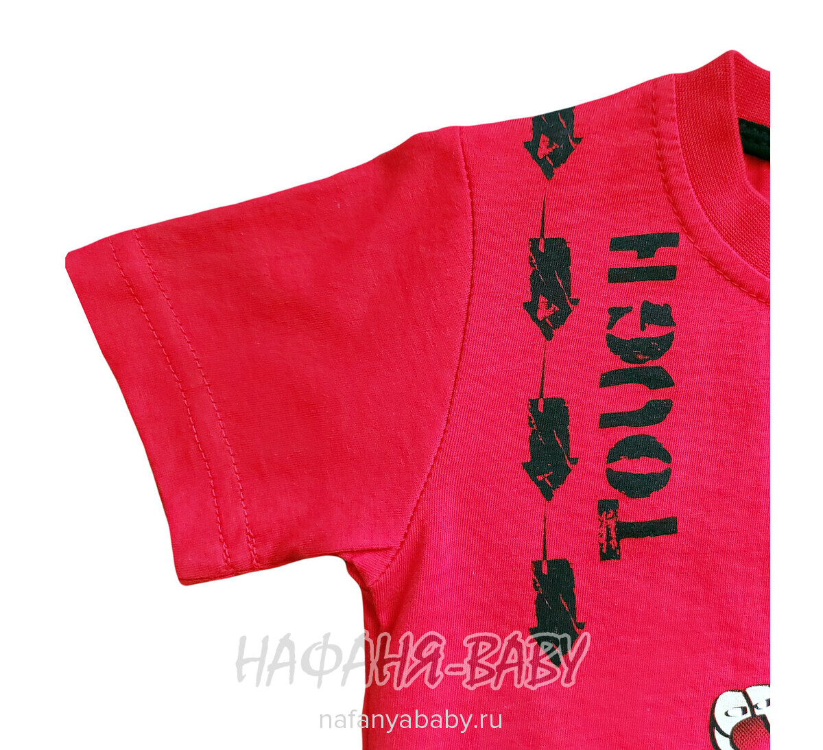 Детский костюм (футболка+шорты) MIXIMA арт: 5150, 1-4 года, 5-9 лет, цвет красный, оптом Турция
