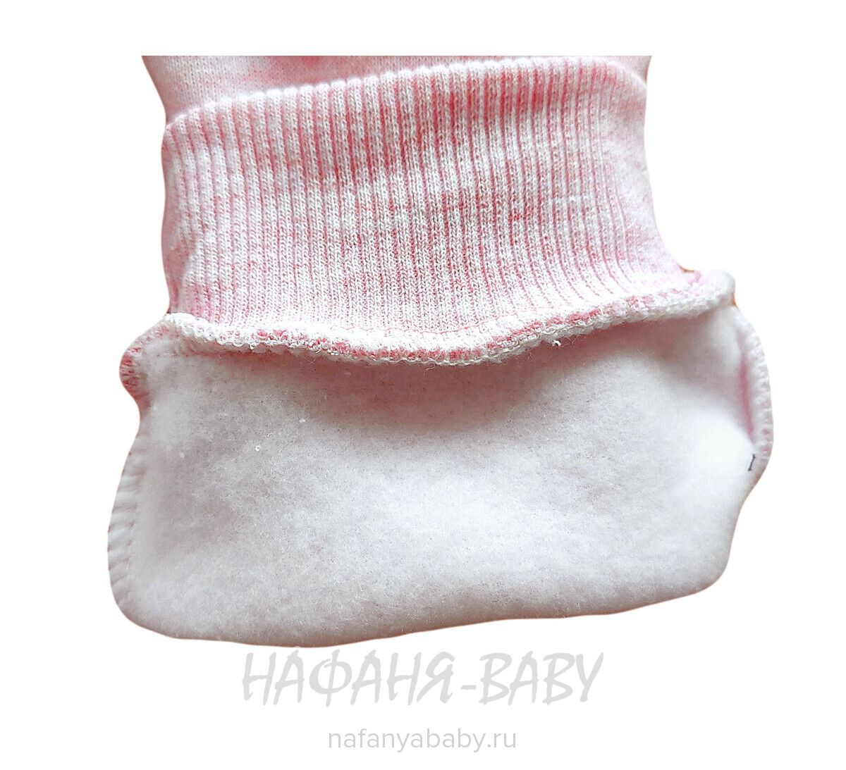 Теплый костюм (свитшот + брюки) Miss Melinda арт: 5202, 1-4 года, 5-9 лет, цвет розовый меланж, оптом Турция