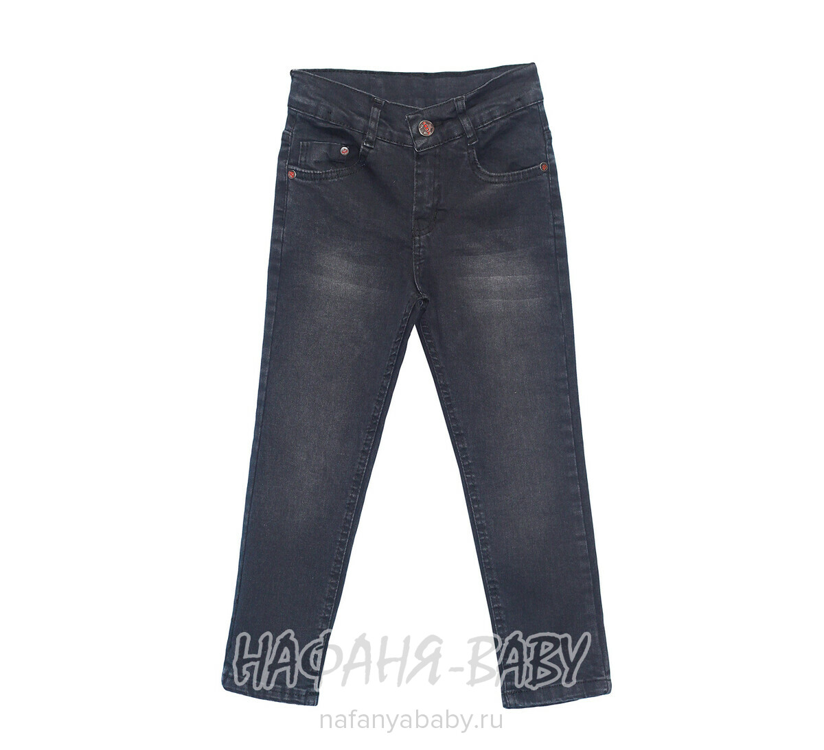 Детские джинсы ROBIN арт: 5205-2, 5-9 лет, цвет черный, оптом Турция