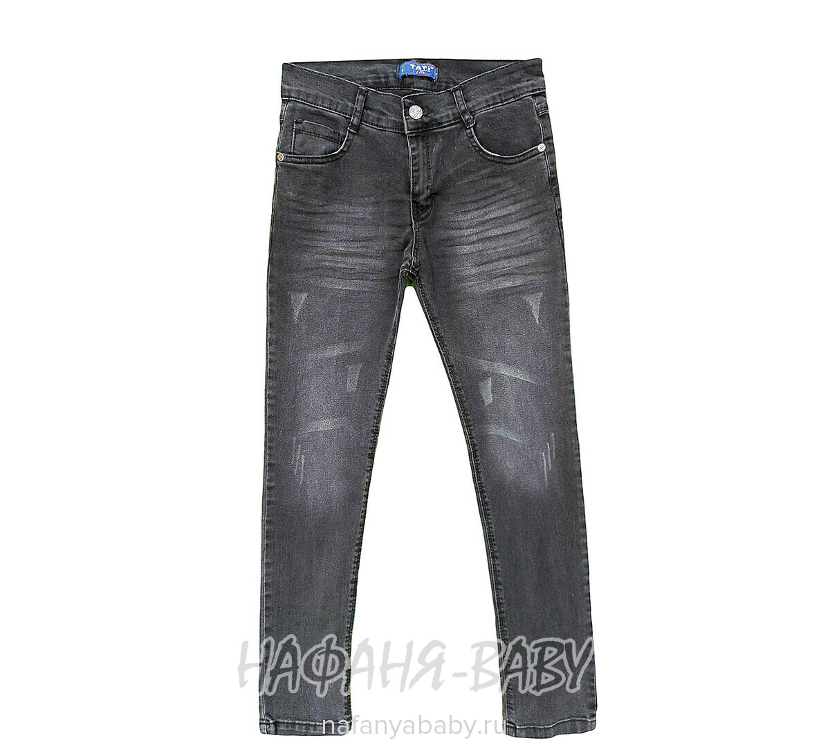 Подростковые джинсы TATI Jeans  арт: 5612, 13-17 лет, цвет черный, оптом Турция