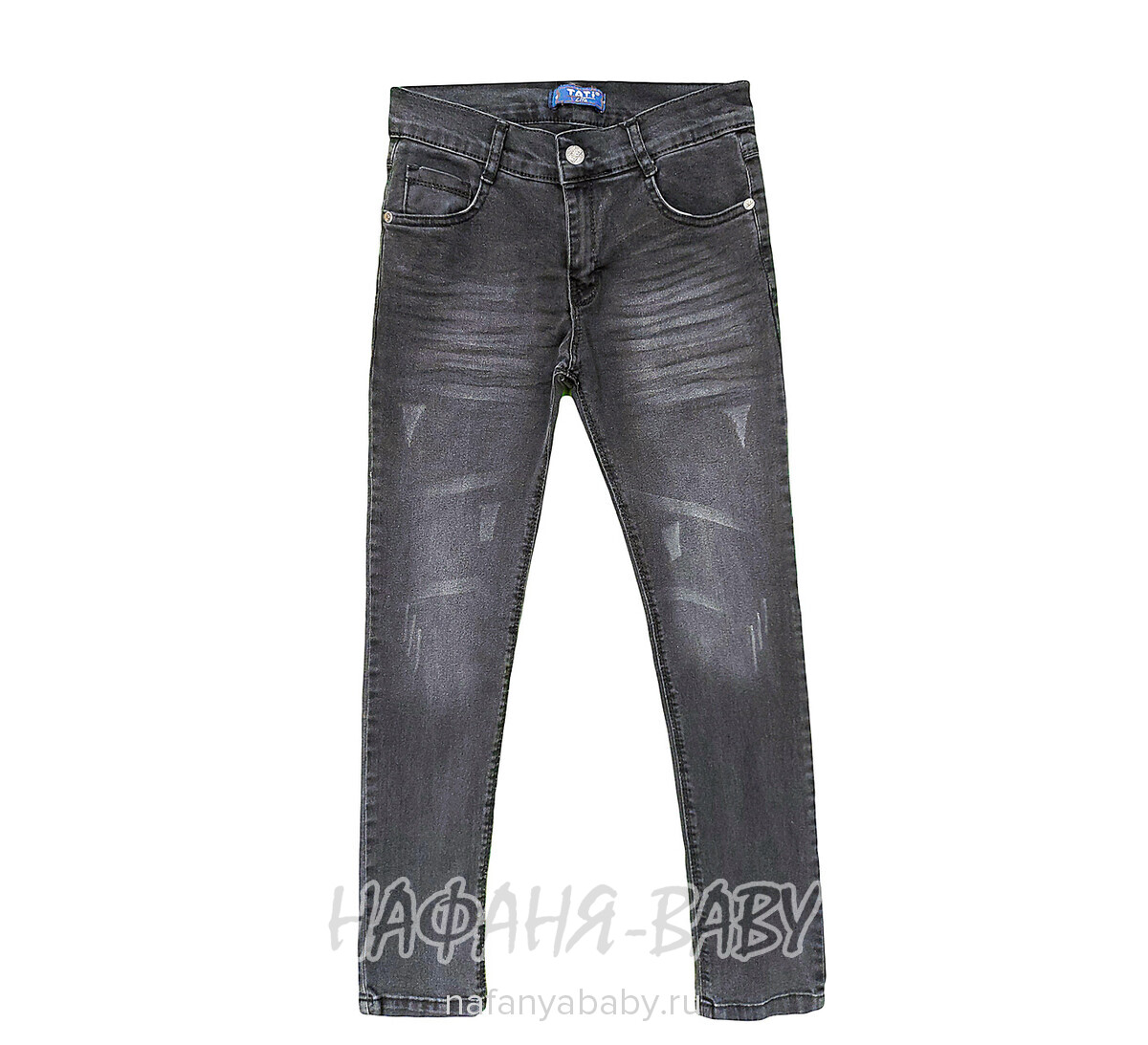 Подростковые джинсы TATI Jeans  арт: 5612, 13-17 лет, цвет черный, оптом Турция