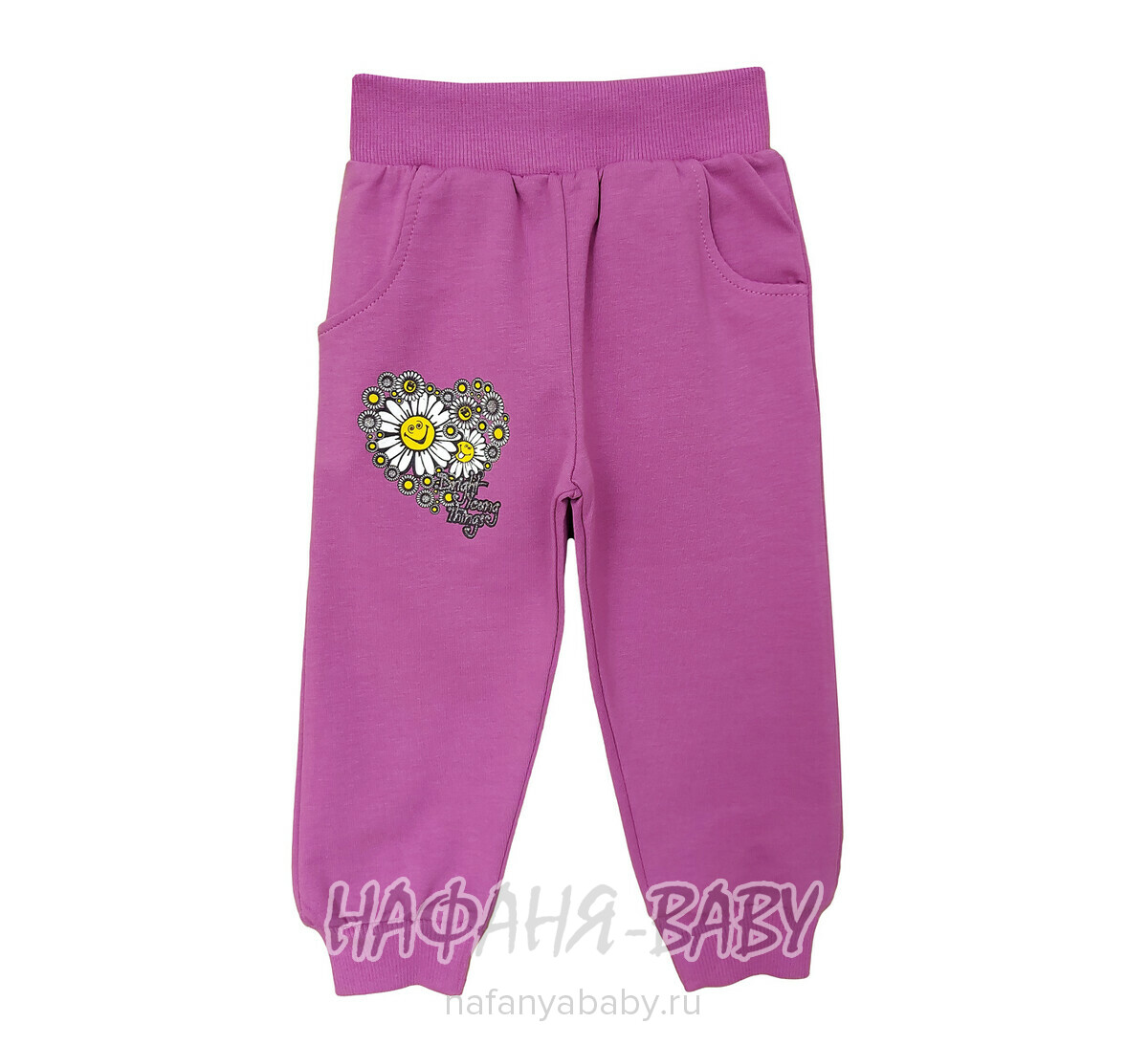 Детские брюки для девочки UNRULY арт: 5664, 1-4 года, оптом Турция