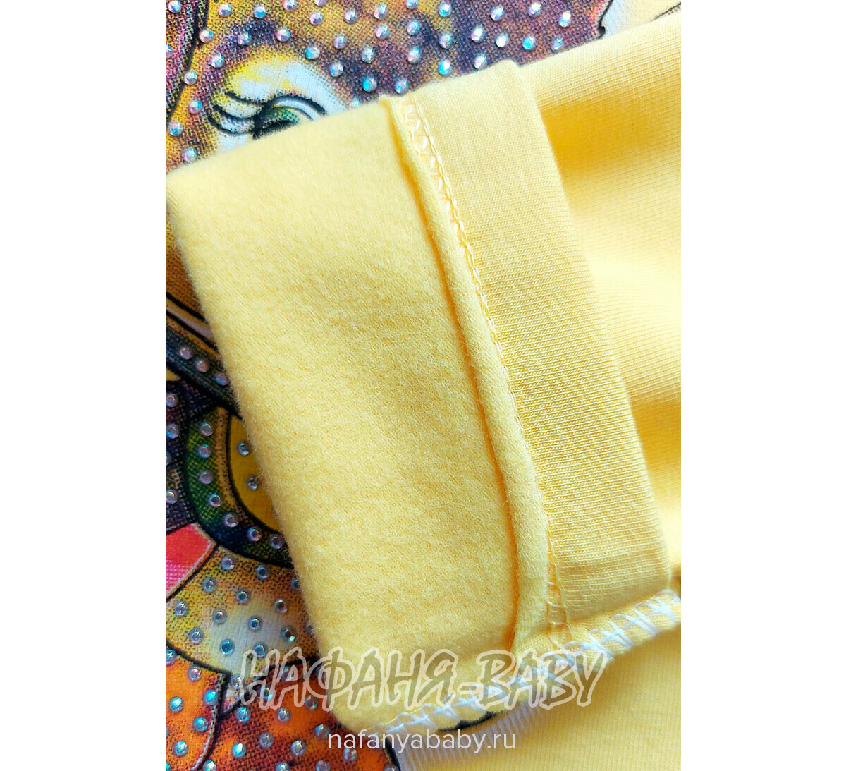 Купить утепленную водолазку ЗАЙКА NARMINI арт: 5800, 1-4 года, цвет желтый, оптом Турция