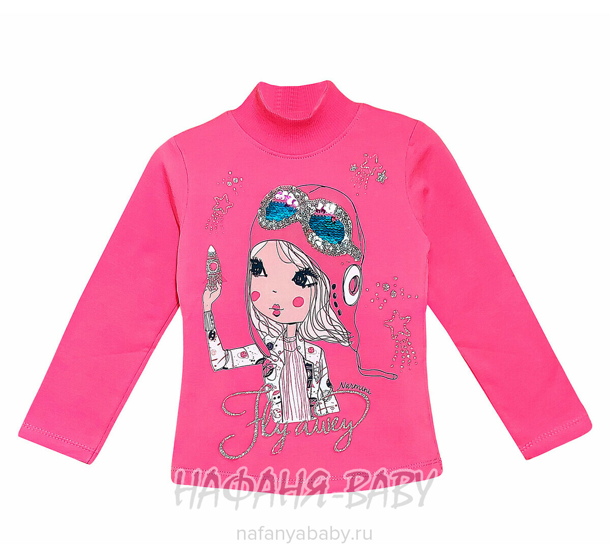 Водолазка с легким начесом NARMINI, купить в интернет магазине Нафаня. арт: 5828.