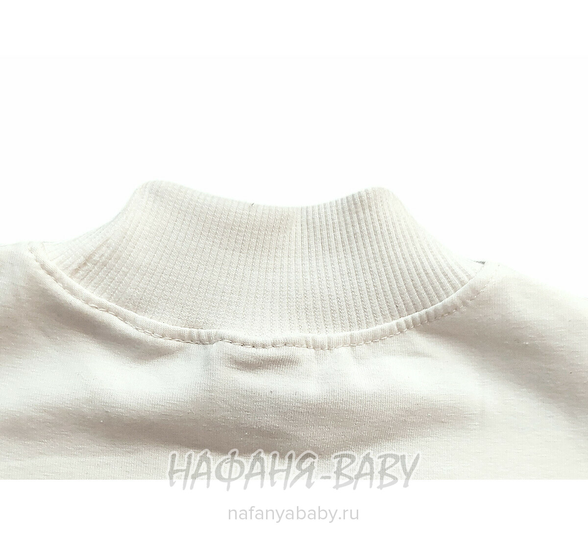 Детская утепленная водолазка NARMINI арт: 5832 для девочки 2-7 лет, цвет кремовый, оптом Турция