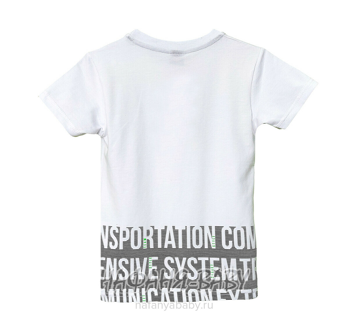 Подростковая футболка RCW арт. 5834, 10-14 лет, цвет белый, оптом Турция