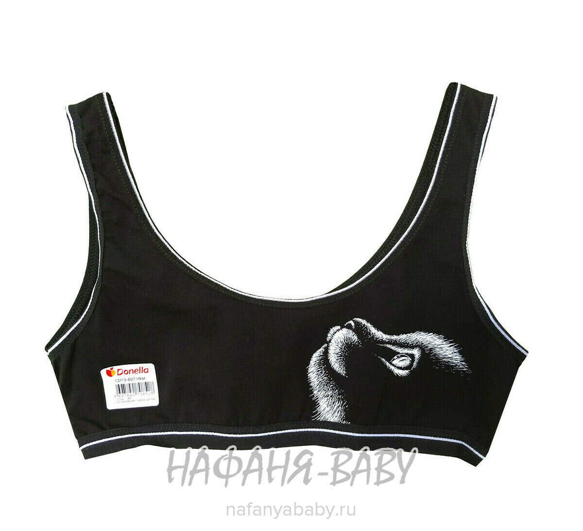 Подростковый топ DONELLA арт: 6071 RM 8-9, цвет черный, поштучно Турция