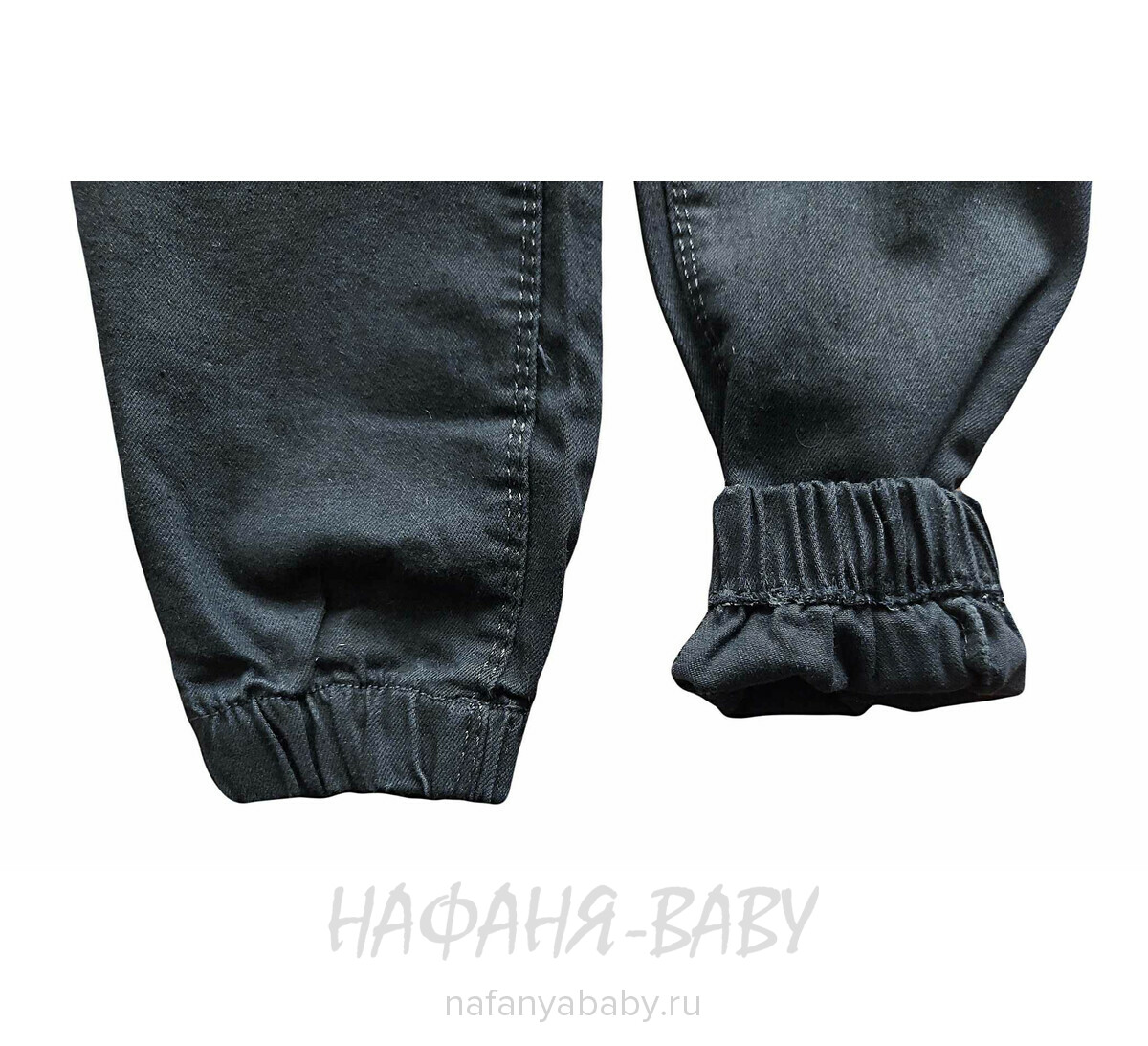 Джинсы детские ELEYSA Jeans арт:  6100 для девочки 3-7 лет, цвет черный, оптом Турция