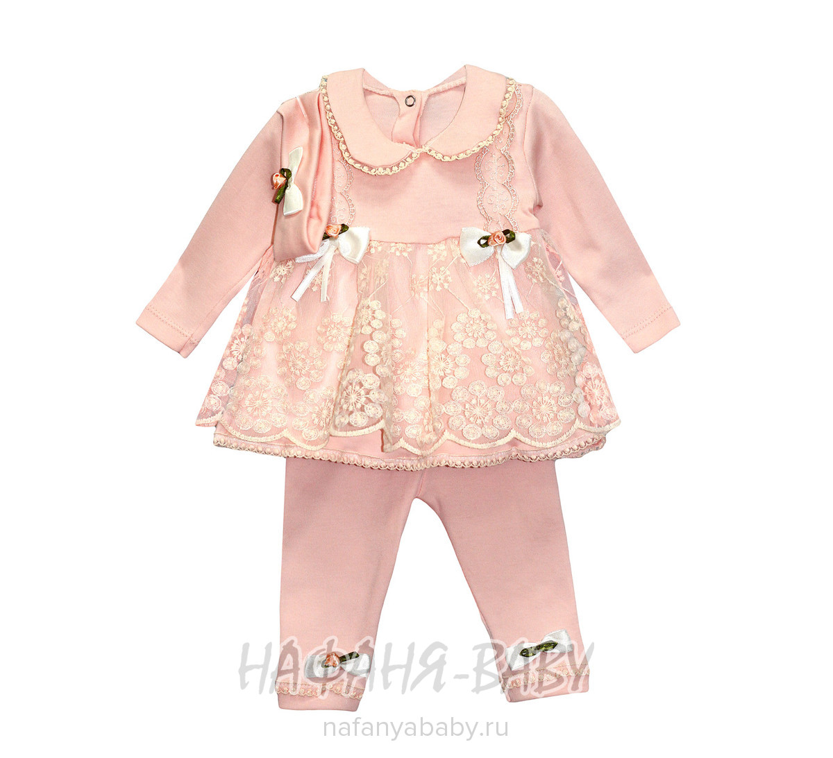 Детский костюм для новорожденных FINDIK арт: 61041, 0-12 мес, оптом Турция