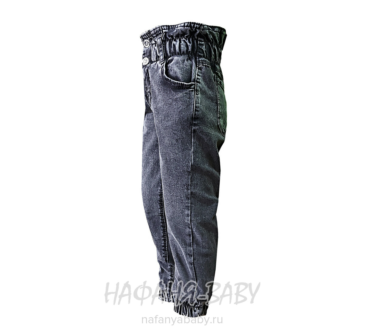Детские джинсы ELEYSA Jeans арт: 6105, 3-7 лет, цвет черный, оптом Турция