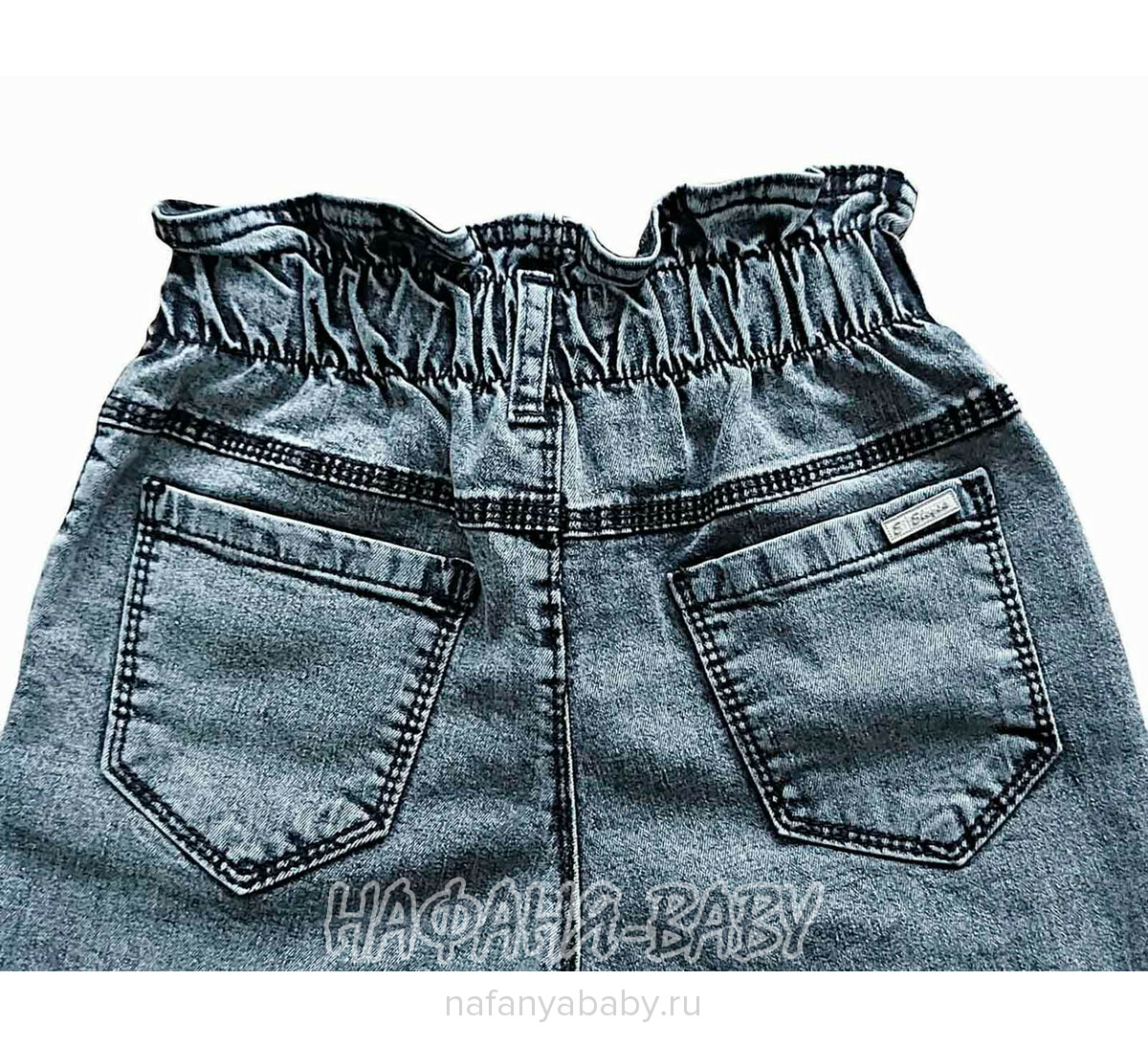 Джинсы подростковые ELEYSA Jeans арт: 6107, 13-16 лет, цвет черный, оптом Турция