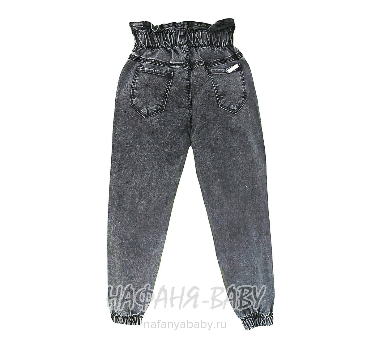 Джинсы подростковые ELEYSA Jeans арт: 6107, 13-16 лет, цвет черный, оптом Турция