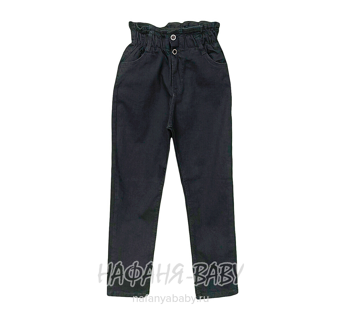Джинсы подростковые ELEYSA Jeans арт: 6136, 8-12 лет, цвет черный, оптом Турция