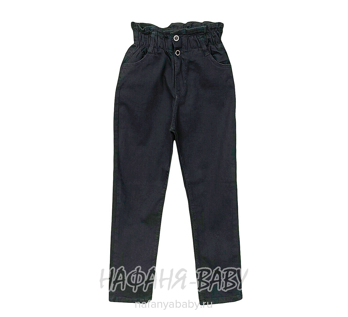 Купить джинсы подростковые ELEYSA Jeans арт: 6136, 9-12 лет, цвет черный, оптом Турция