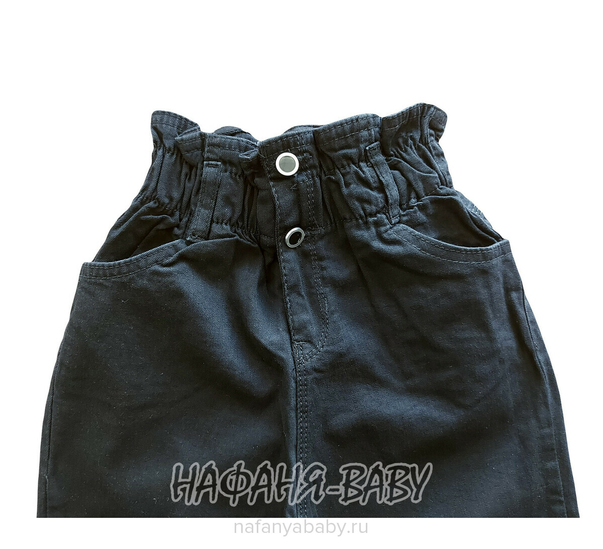 Купить джинсы подростковые ELEYSA Jeans арт: 6136, 9-12 лет, цвет черный, оптом Турция