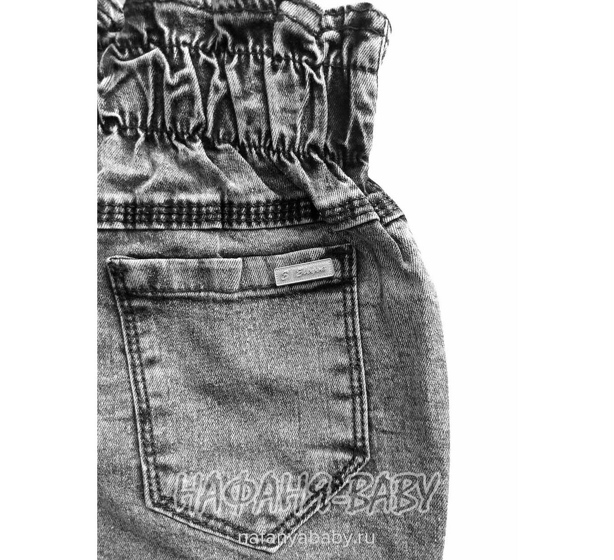 Джинсы подростковые ELEYSA Jeans арт: 61422, 13-16 лет, цвет черный, оптом Турция