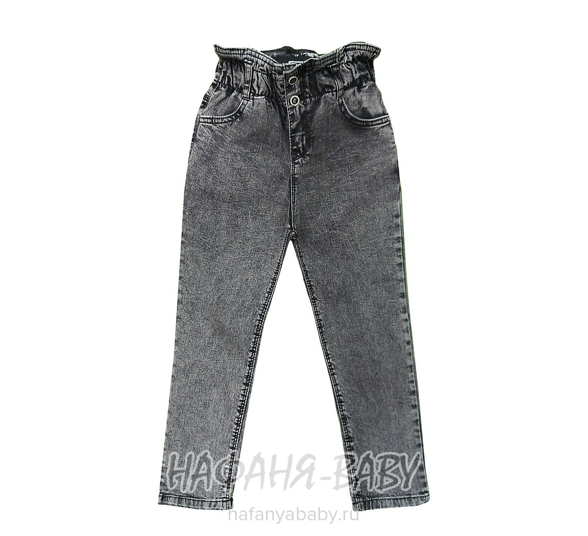 Джинсы подростковые ELEYSA Jeans арт: 61422, 13-16 лет, цвет черный, оптом Турция