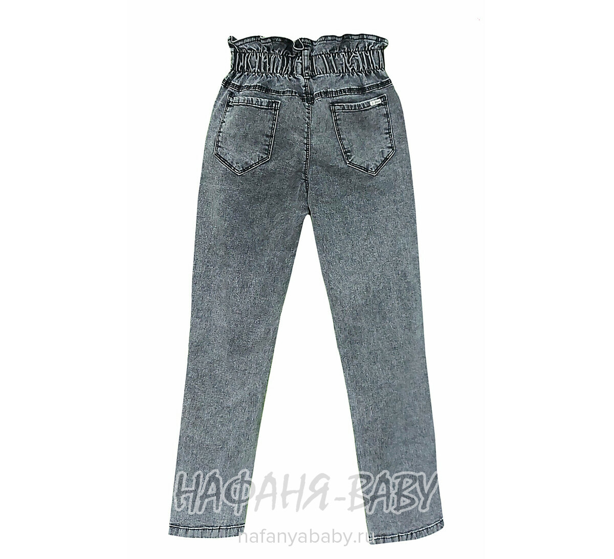 Джинсы подростковые ELEYSA Jeans арт: 61412, 8-12 лет, цвет черный, оптом Турция