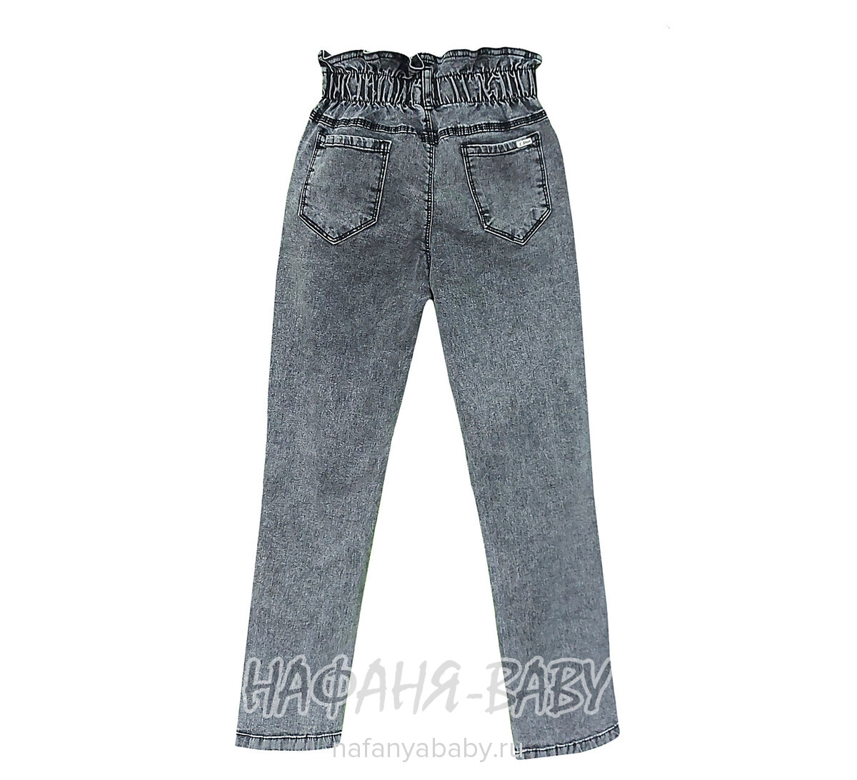 Джинсы подростковые ELEYSA Jeans арт: 61422, 13-16 лет, цвет черный, оптом Турция