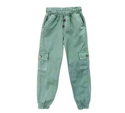 Подростковые летние брюки TATI Jeans арт: 6488 для девочки 8-12 лет, оптом Турция