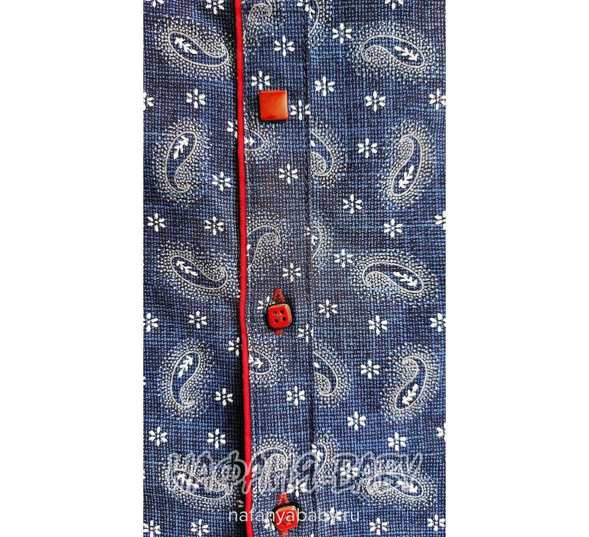 Подростковая рубашка EMRE арт: 6500, 10-15 лет, 5-9 лет, цвет темно-синий, оптом Турция