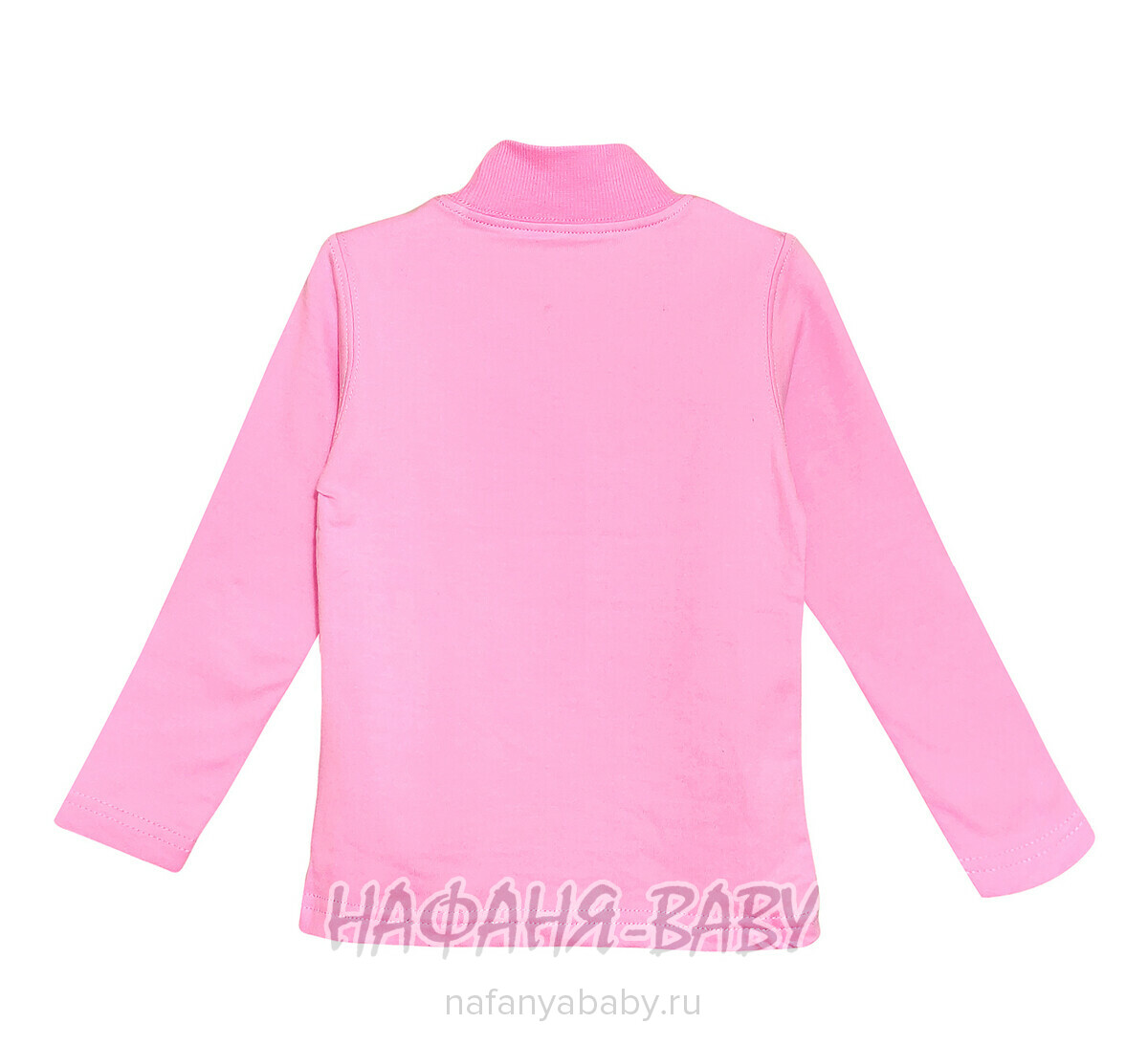 Купить детскую водолазку UNRULY арт: 6717 для девочки 2-5 лет, цвет розовый, оптом Турция