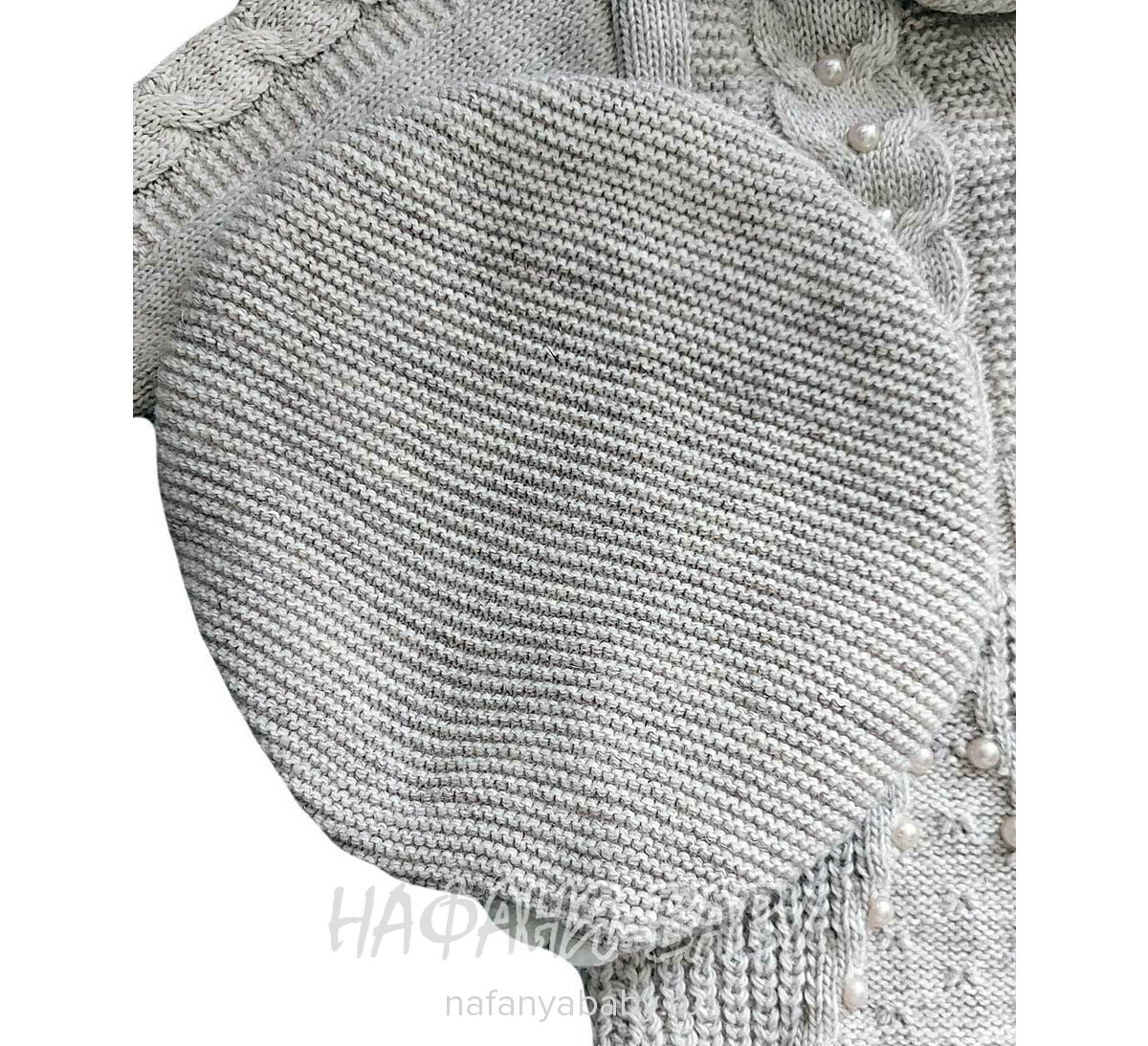 Вязанный кардиган + берет TOTTIS, купить в интернет магазине Нафаня. арт: 672 цвет бежевый