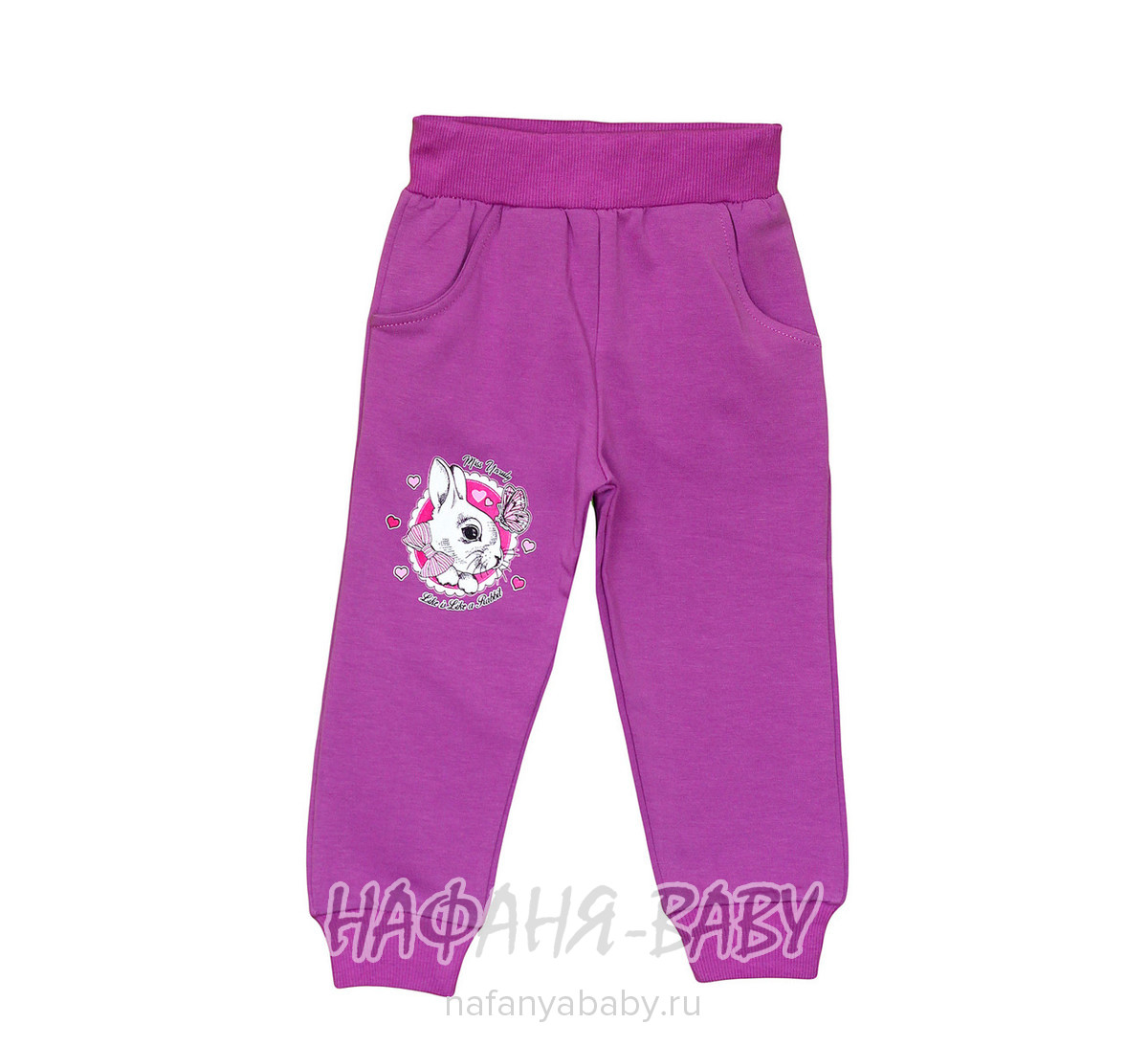 Детские теплые брюки для девочки UNRULY арт: 6767, 1-4 года, оптом Турция