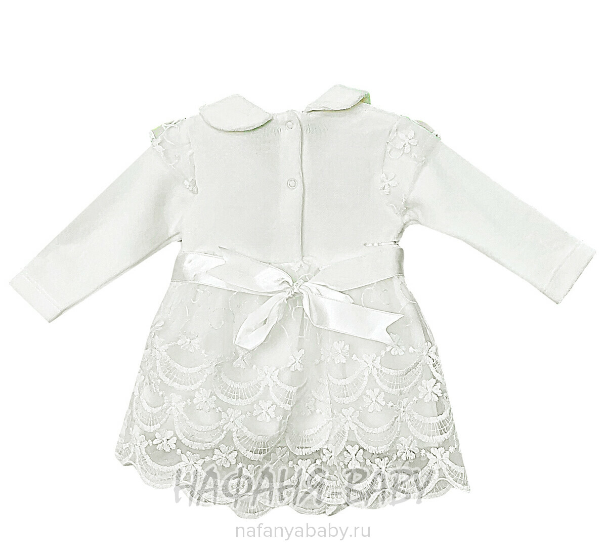 Детский костюм для новорожденных FINDIK арт: 69002, 0-12 мес, цвет молочный, оптом Турция