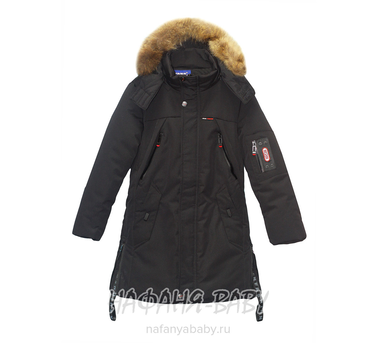 Удлиненная зимняя куртка XRTR арт: 691, 10-15 лет, 5-9 лет, оптом Китай (Пекин)