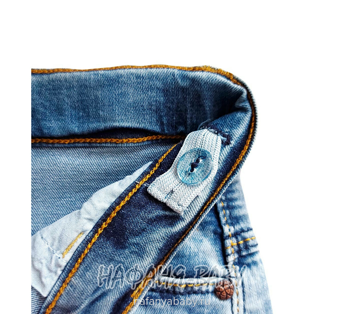 Детская джинсовая юбка ELEYSA (Турция), арт: 7045, 5-6 лет, цвет голубой | Купить в интернет-магазине Нафаня