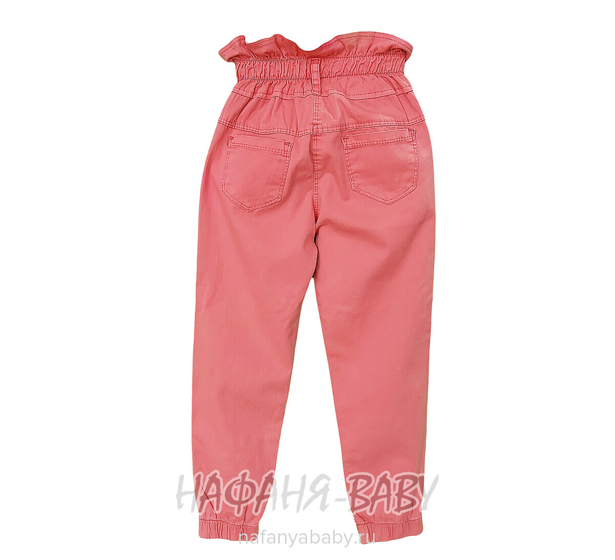 Детские летние брюки YAVRUCAK Jeans арт: 8212 8-12 лет, цвет персиковый, оптом Турция