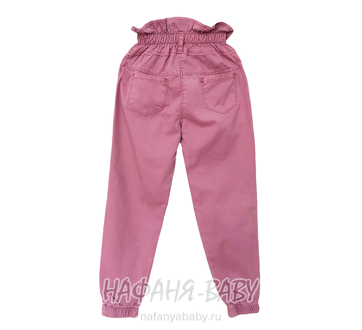 Детские летние брюки YAVRUCAK Jeans арт: 8212 8-12 лет, цвет чайная роза, оптом Турция