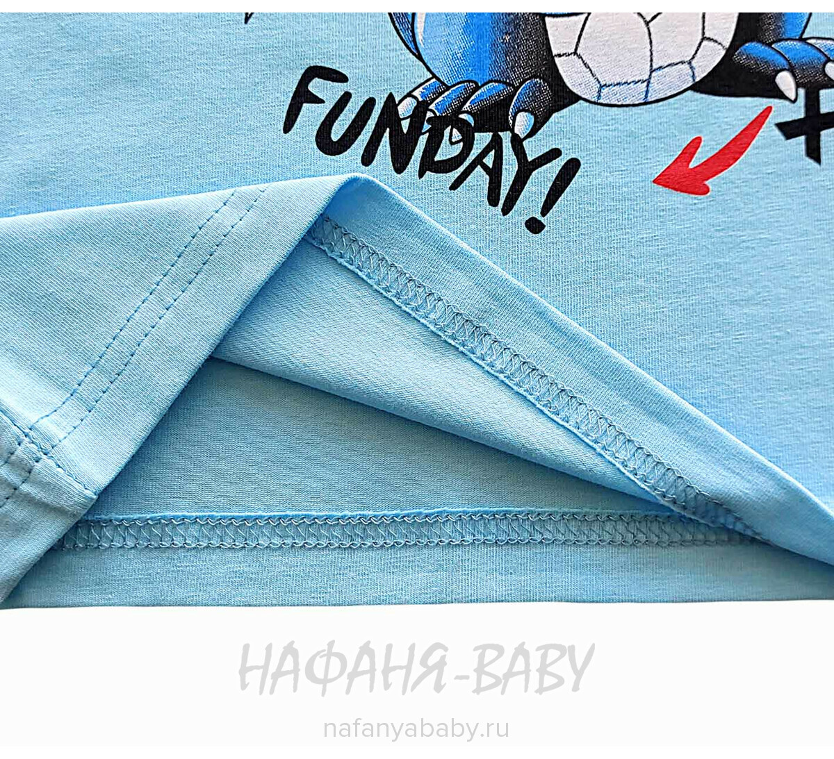 Детская футболка Galilatex арт. 7215, 1-4 года, цвет голубой, оптом Турция