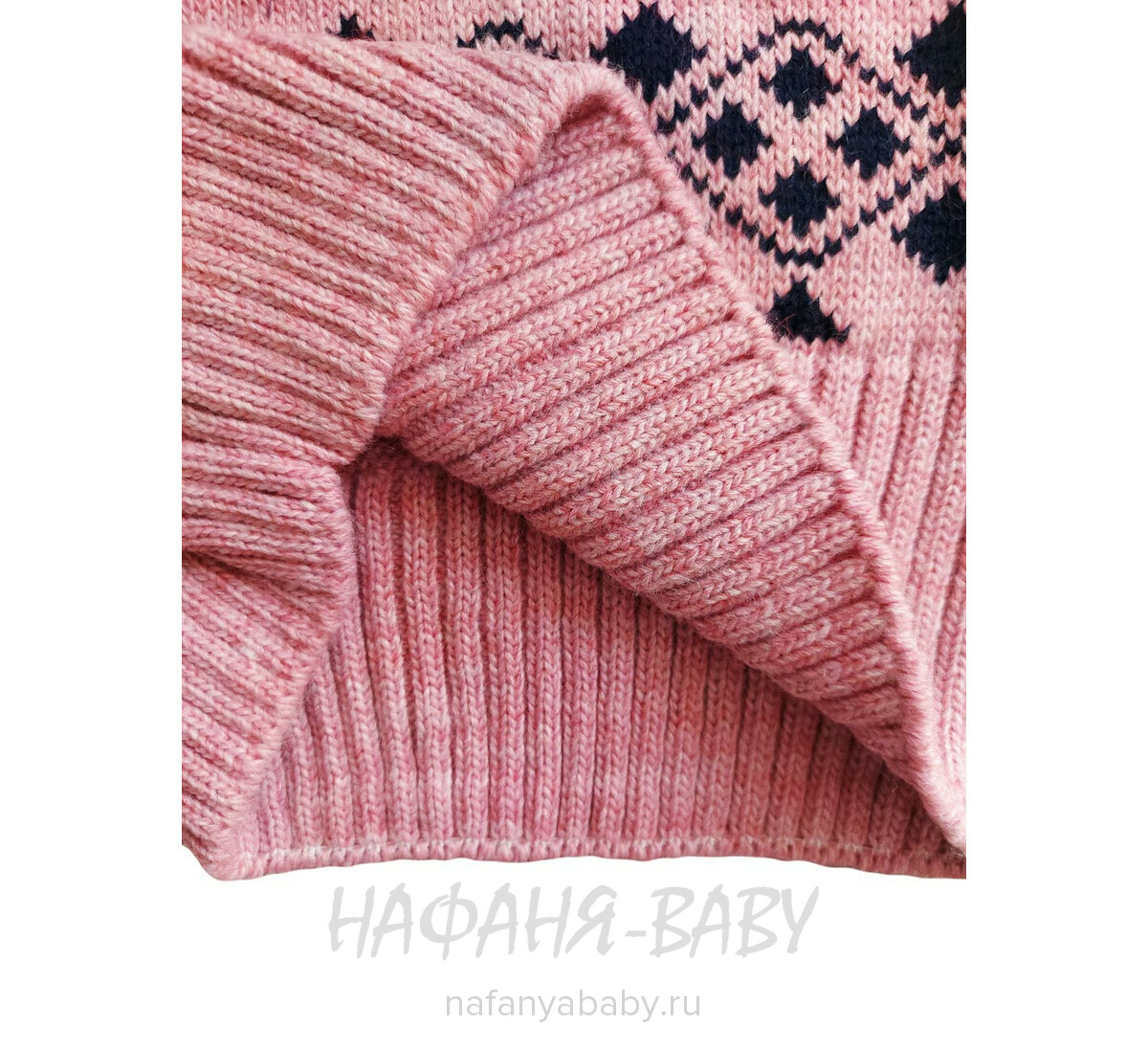 Джемпер - туника для девочки SEREN gul арт: 739, 5-9 лет, цвет чайная роза, Турция