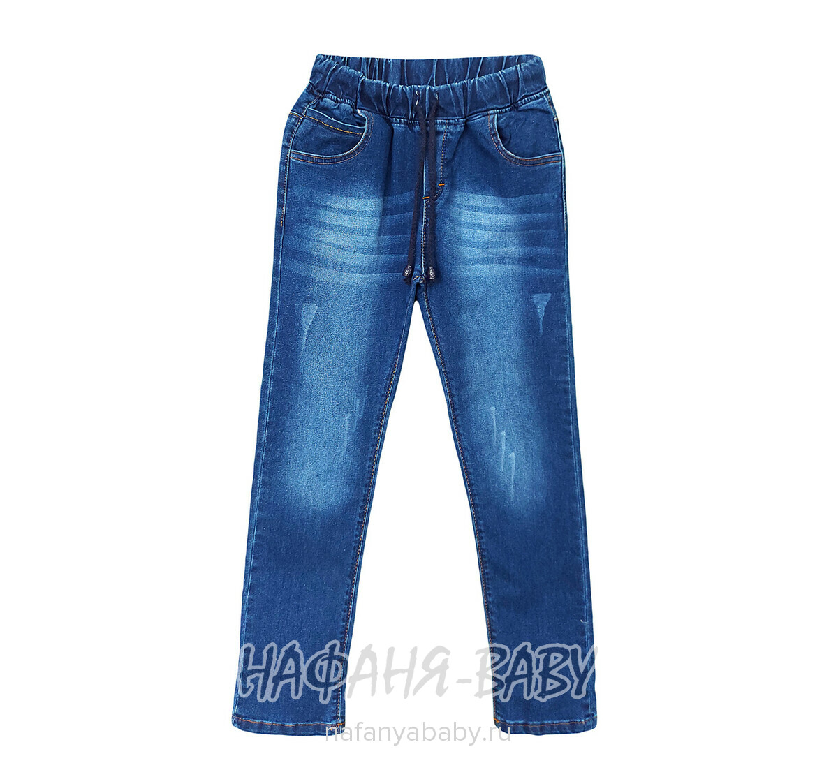 Подростковые джинсы TATI Jeans арт: 7489, 9-12 лет, цвет синий, оптом Турция