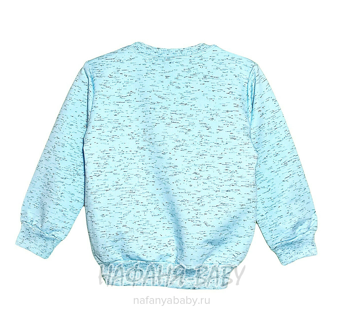Детский свитшот Зайчик Cit Cit Турция, купить штучно в интернет магазине Нафаня, арт: 7612, 2-5 лет, цвет св.голубой меланж