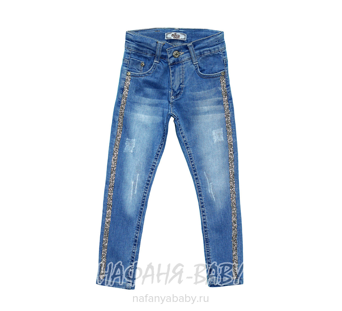 Детские джинсы BEREN STYLE арт: 8017, 1-4 года, 5-9 лет, оптом Турция