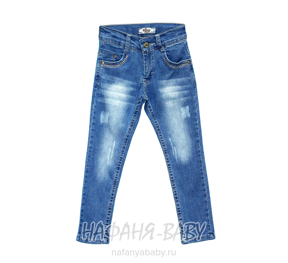 Детские джинсы BEREN STYLE арт: 8020, 1-4 года, 5-9 лет, оптом Турция