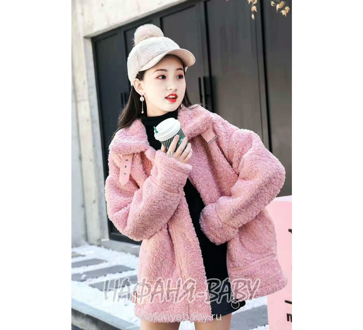 Подростковая демисезонная куртка S.Y.S. арт: 8087, 10-15 лет, 5-9 лет, цвет чайная роза, оптом Китай (Пекин)